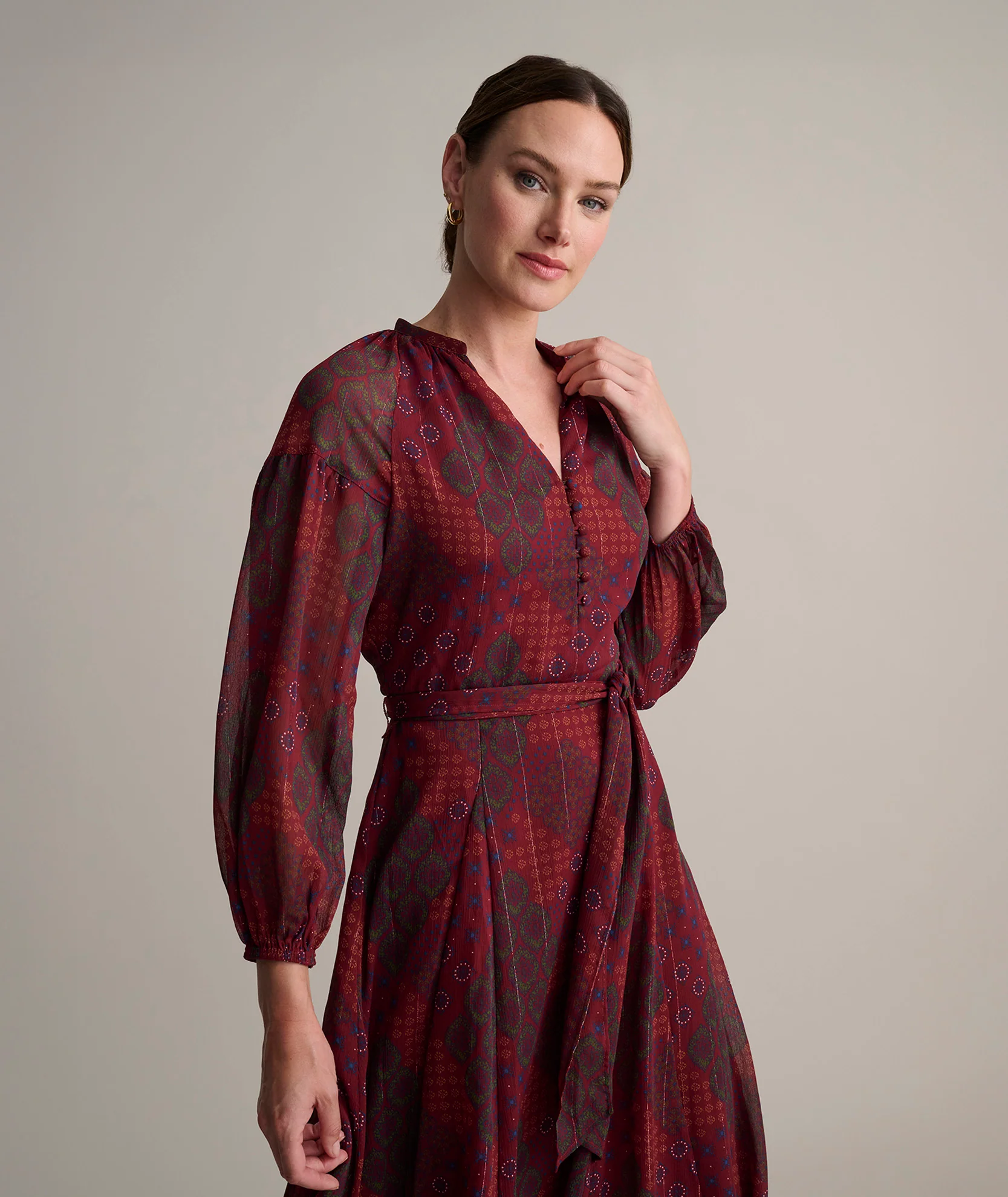 Georgette Carly Dress - Image 3